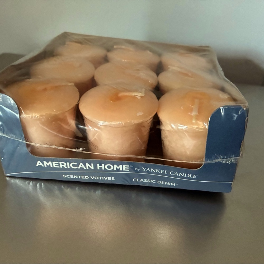 Yankee candle (9) Scented Votives - Classic Denim